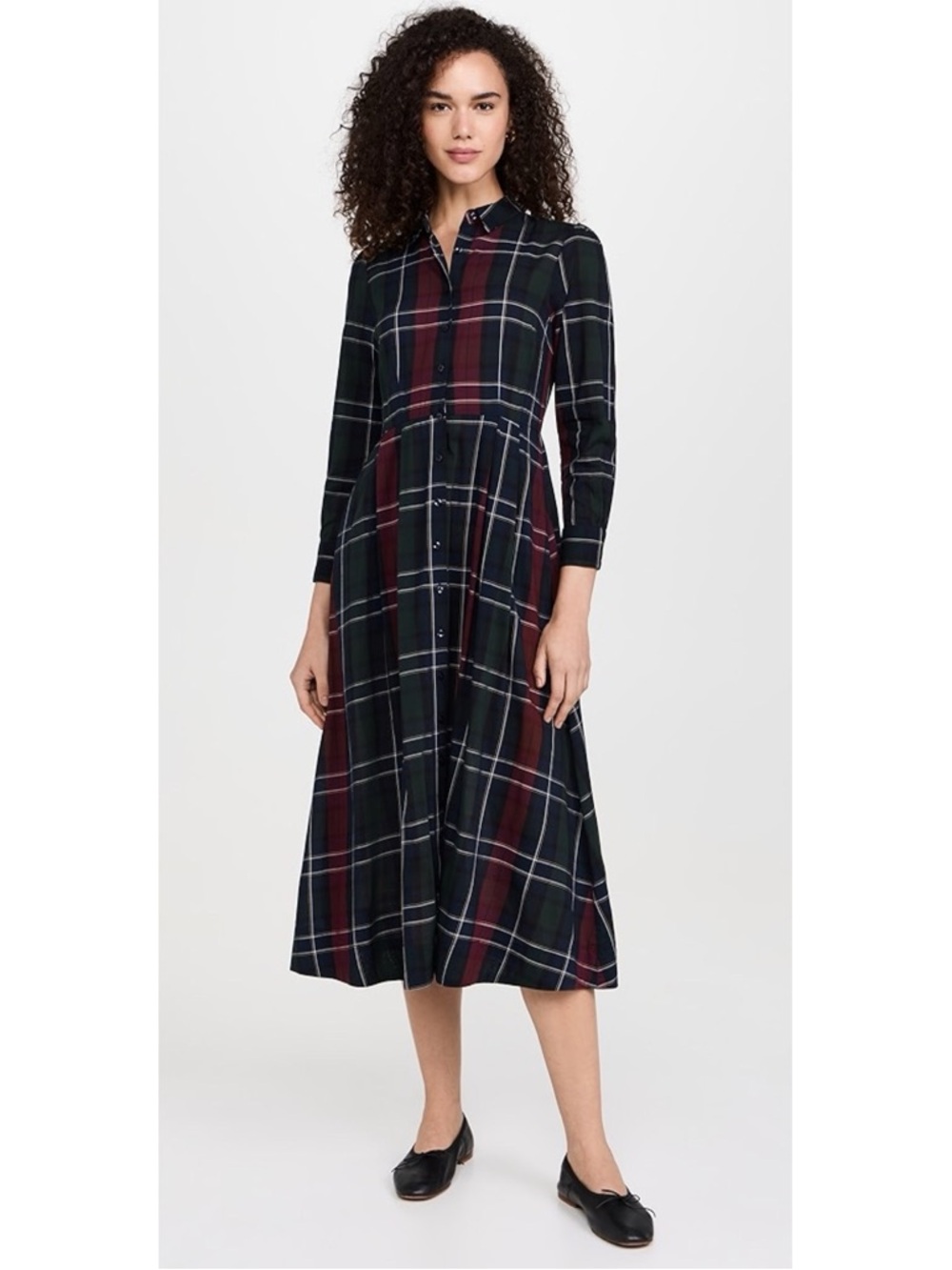 Birds of Paradis / Trovata Emmelie Dress Plaid